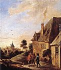 Village Scene by David the Younger Teniers